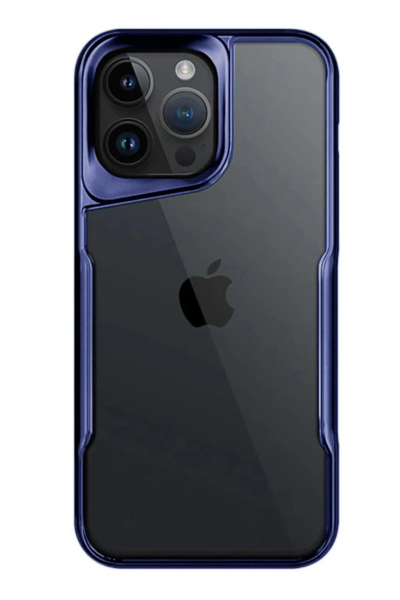 Newface iPhone 15 Pro Kılıf Boyi Silikon Kapak - Lacivert resmi