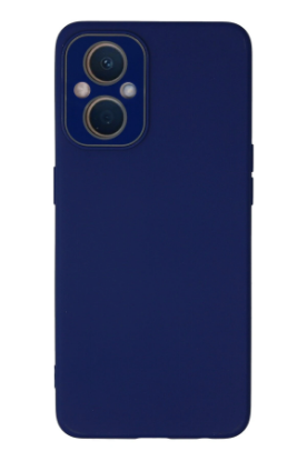 Newface Oppo Reno 7 Lite Kılıf Lansman Glass Kapak - Sky Blue resmi