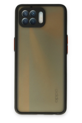 Newface Oppo Reno 4 Lite Kılıf Montreal Silikon Kapak - Siyah resmi