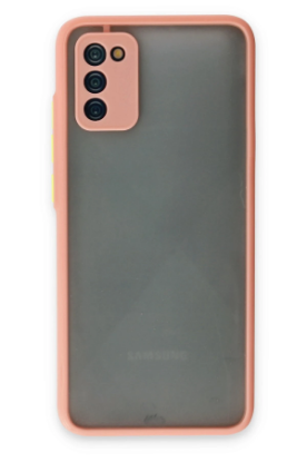 Newface Samsung Galaxy A02S Kılıf Montreal Silikon Kapak - Pembe resmi