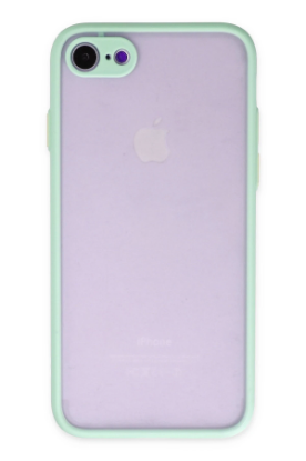 Newface iPhone 7 Kılıf Montreal Silikon Kapak - Turkuaz resmi