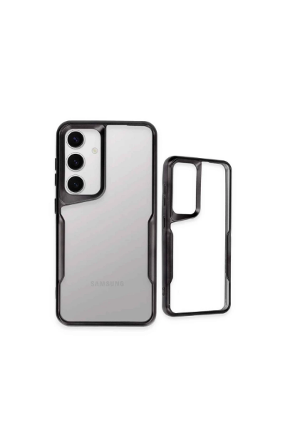 Newface Samsung Galaxy A25 5G Kılıf Boyi Silikon Kapak - Gümüş resmi