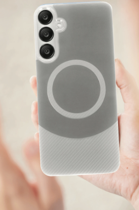 Newface Samsung A26 Kılıf Maya Karbon Kapak - Kahverengi resmi