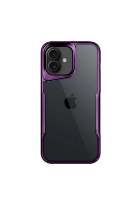 Newface iPhone 16 Kılıf Boyi Silikon Kapak - Derin Mor resmi