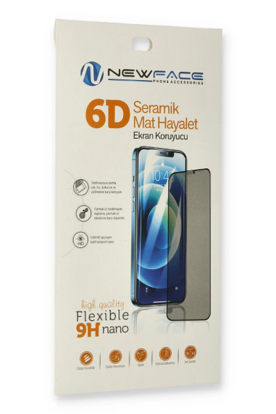 Newface Xiaomi Redmi 9T 6D Mat Seramik Hayalet Nano Ekran Koruyucu resmi