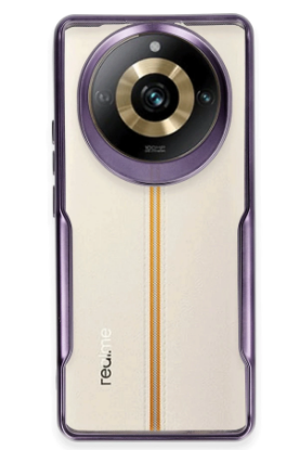 Newface Realme 11 Pro Kılıf Boyi Silikon Kapak - Derin Mor resmi