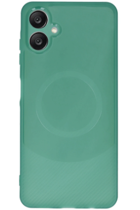Newface Samsung A06 Kılıf Maya Karbon Kapak - Koyu Yeşil resmi