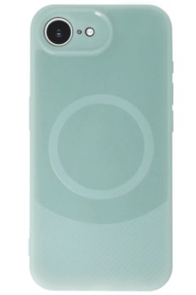 Newface iPhone 16E Kılıf Maya Karbon Kapak - Su Yeşili resmi