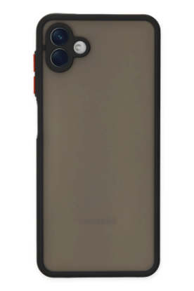 Newface Samsung Galaxy A04 Kılıf Montreal Silikon Kapak - Siyah resmi