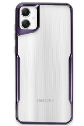 Newface Samsung Galaxy A06 Kılıf Boyi Silikon Kapak - Derin Mor resmi