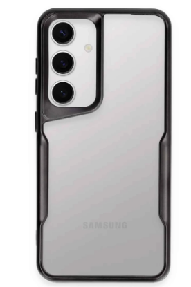 Newface Samsung Galaxy A16 5G Kılıf Boyi Silikon Kapak - Siyah resmi