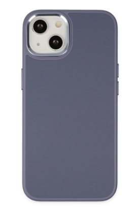 Newface iPhone 14 Plus Kılıf Asya Deri Silikon - Mor resmi