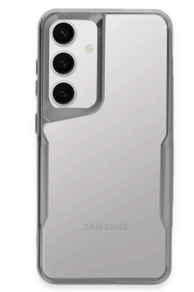 Newface Samsung Galaxy A16 5G Kılıf Boyi Silikon Kapak - Gümüş resmi