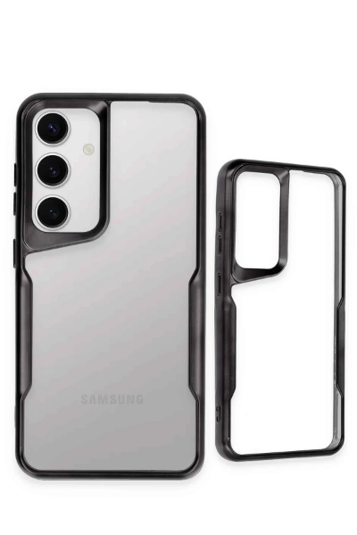 Newface Samsung Galaxy A36 Kılıf Boyi Silikon Kapak - Gümüş resmi