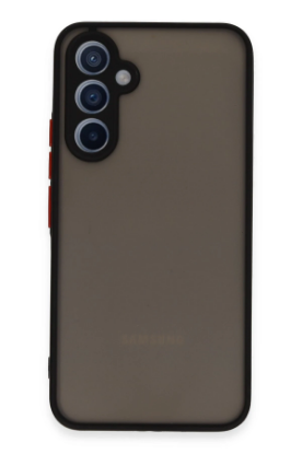 Newface Samsung Galaxy A54 5G Kılıf Montreal Silikon Kapak - Siyah resmi