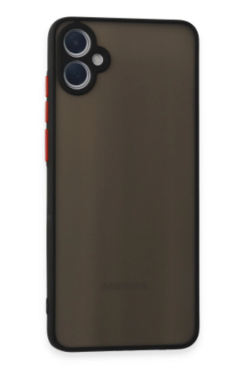 Newface Samsung Galaxy A05 Kılıf Montreal Silikon Kapak - Siyah resmi