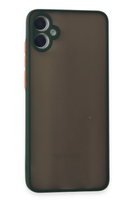 Newface Samsung Galaxy A05 Kılıf Montreal Silikon Kapak - Yeşil resmi