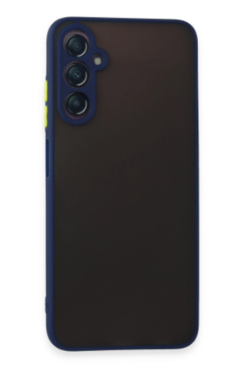 Newface Samsung Galaxy A05S Kılıf Montreal Silikon Kapak - Lacivert resmi