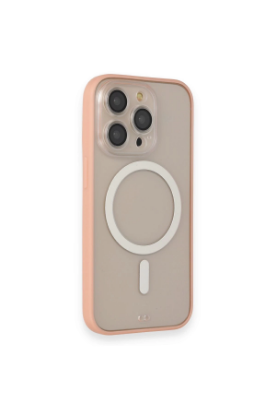 Newface iPhone 13 Pro Kılıf Grand Magneticsafe Kapak - Pembe resmi