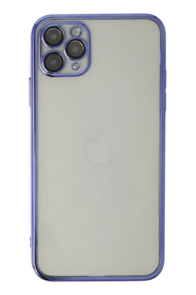 Newface iPhone 11 Pro Kılıf Razer Lensli Silikon - Mor resmi