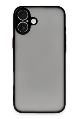 Newface iPhone 16 Kılıf Montreal Silikon Kapak - Siyah resmi