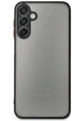 Newface Samsung Galaxy A16 5G Kılıf Montreal Silikon Kapak - Siyah resmi