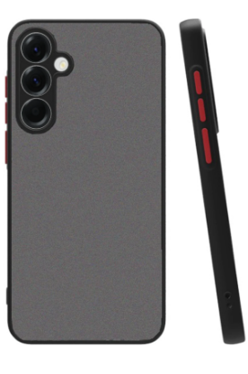 Newface Samsung Galaxy A26 Kılıf Montreal Silikon Kapak - Siyah resmi