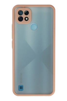 Newface Realme C21 Kılıf Montreal Silikon Kapak - Pembe resmi