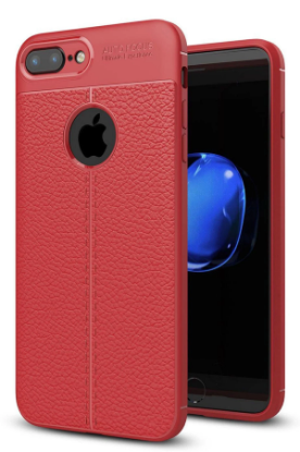 Newface iPhone 7 Plus Kılıf Auto Focus Kapak - Kırmızı resmi