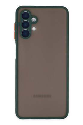 Newface Samsung Galaxy A04S Kılıf Montreal Silikon Kapak - Yeşil resmi