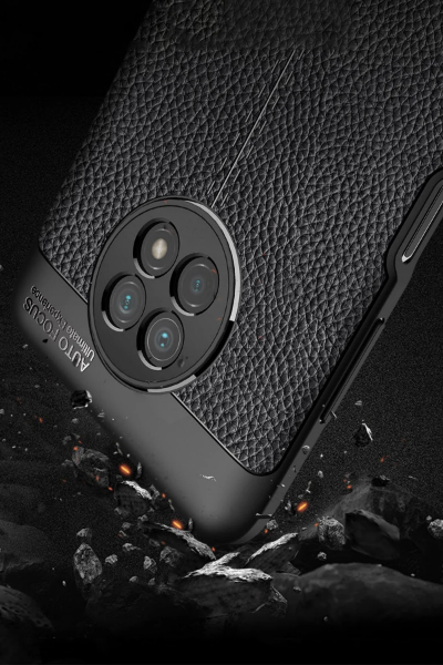 Newface Xiaomi Redmi Note 9 5G Kılıf Auto Focus Kapak - Kırmızı resmi