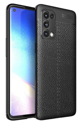 Newface Oppo Reno 5 Pro Kılıf Auto Focus Kapak - Siyah resmi