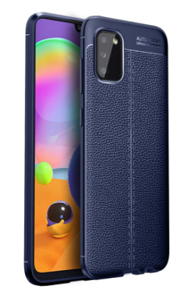 Newface Samsung Galaxy A02S Kılıf Auto Focus Kapak - Lacivert resmi