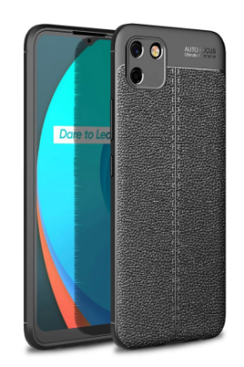 Newface Realme C11 2021 Kılıf Auto Focus Kapak - Siyah resmi