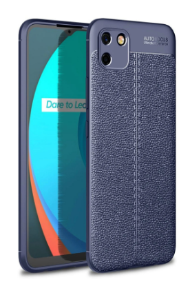 Newface Realme C11 2021 Kılıf Auto Focus Kapak - Lacivert resmi