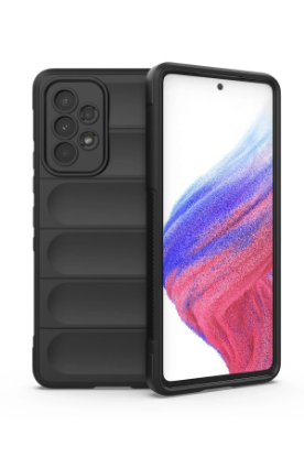 Newface Samsung Galaxy A53 5G Kılıf Optimum Silikon - Siyah resmi