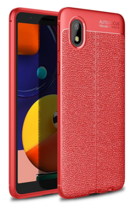 Newface Samsung Galaxy A01 Core Kılıf Auto Focus Kapak - Kırmızı resmi