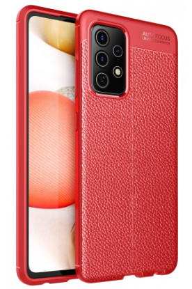 Newface Samsung Galaxy A72 Kılıf Auto Focus Kapak - Kırmızı resmi