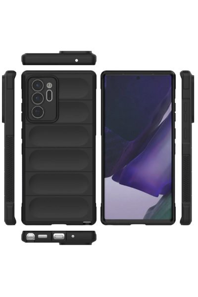 Newface Samsung Galaxy Note 20 Ultra Kılıf Optimum Silikon - Siyah resmi