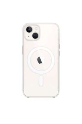 Newface iPhone 13 Kılıf Magneticsafe Şeffaf Silikon - Şeffaf resmi