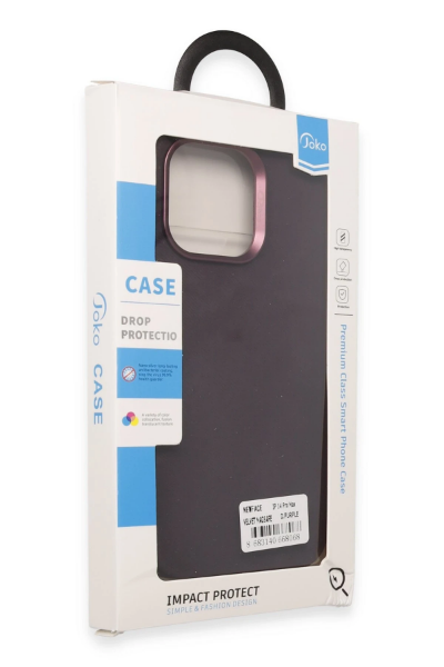 Joko iPhone 14 Pro Kılıf Velvet Magsafe Kapak - Siyah resmi