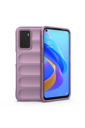 Newface Realme 9i 4G Kılıf Optimum Silikon - Mor resmi