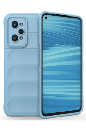 Newface Realme GT2 5G Kılıf Optimum Silikon - Sky Blue resmi