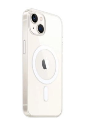 Newface iPhone 14 Kılıf Magneticsafe Şeffaf Silikon - Şeffaf resmi