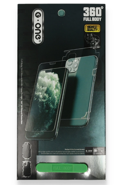 Newface Samsung Galaxy S10 Plus 360 Mat Full Body Arka Koruyucu resmi