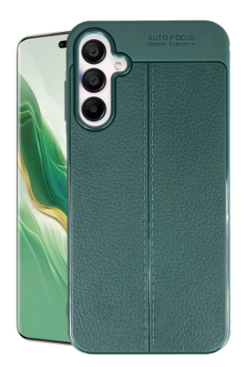 Newface Samsung Galaxy A15 4G Kılıf Auto Focus Kapak - Koyu Yeşil resmi