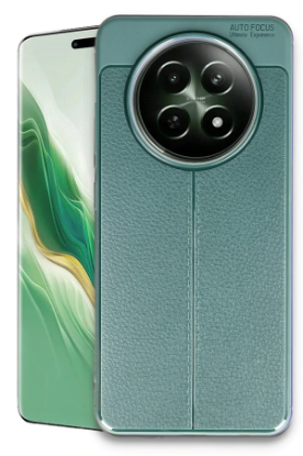 Newface Realme 12 5G Kılıf Auto Focus Kapak - Koyu Yeşil resmi