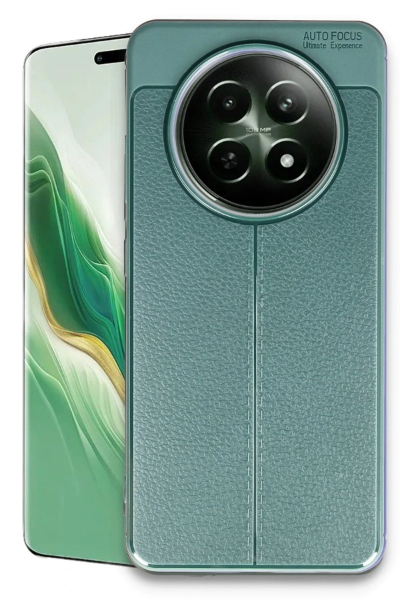 Newface Realme 12 5G Kılıf Auto Focus Kapak - Koyu Yeşil resmi