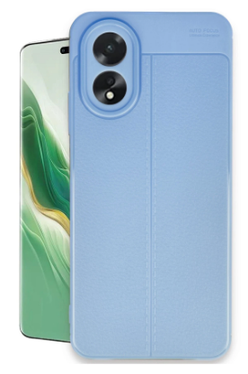 Newface Oppo A38 Kılıf Auto Focus Kapak - Mavi resmi