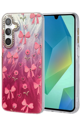 Newface Samsung Galaxy A15 4G Kılıf Blade Aynalı Desenli Kapak - Desen 3 resmi